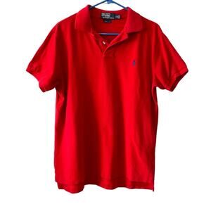 Polo Ralph Lauren Custom Fit Polo Shirt | Red | Men’s Size Large